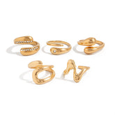 European and American cross-border ins cold wind hug open joint ring female, simple micro-inlaid flash diamond lava hand jewelry female